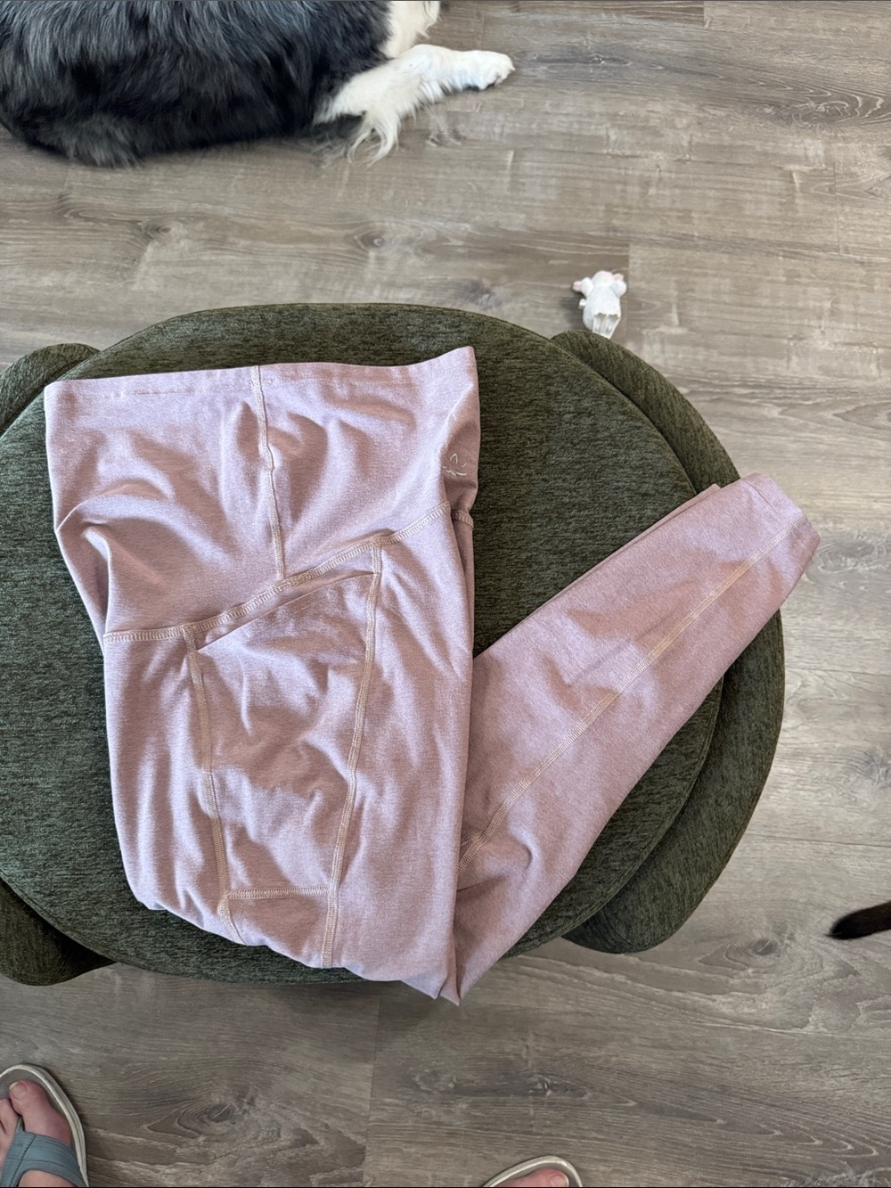 Beyond Yoga Beyond the Bump Spacedye Love the Bump Maternity Pocket Midi Legging